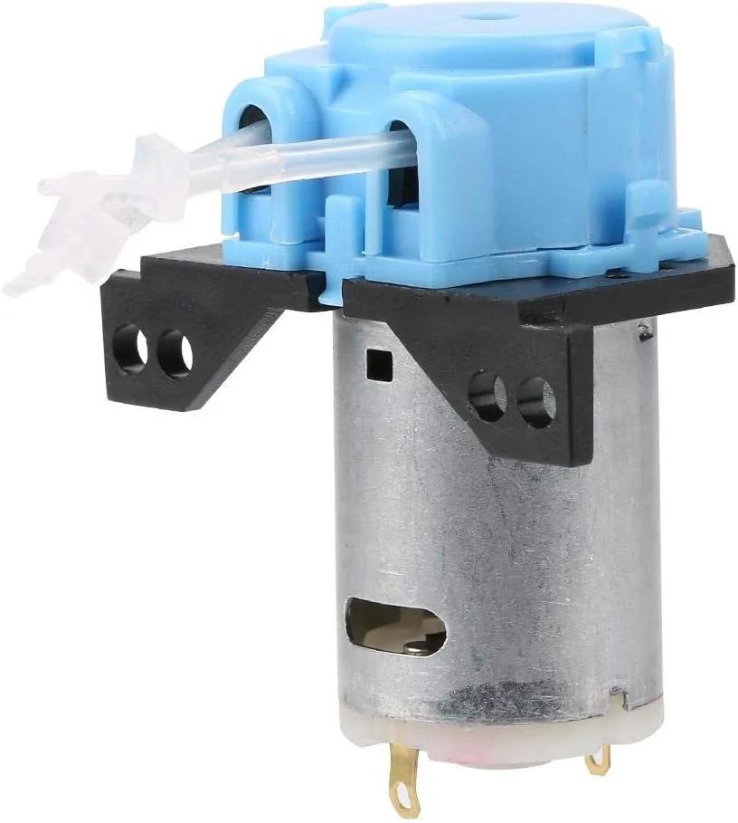 پمپ پریستالتیک DC12V/24V، پمپ دوزینگ، هد لوله پریستالتیک DIY برای آزمایشگاه آکواریوم و تجزیه و تحلیل شیمیایی