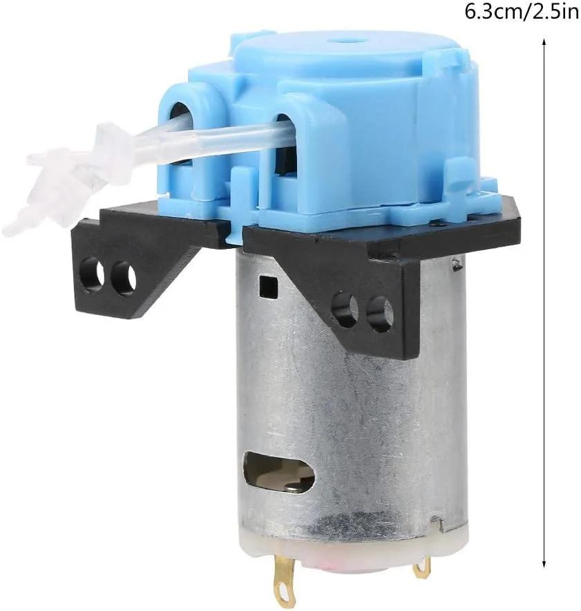 پمپ پریستالتیک DC12V/24V، پمپ دوزینگ، هد لوله پریستالتیک DIY برای آزمایشگاه آکواریوم و تجزیه و تحلیل شیمیایی