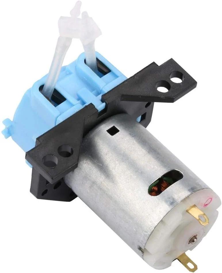 پمپ پریستالتیک DC12V/24V، پمپ دوزینگ، هد لوله پریستالتیک DIY برای آزمایشگاه آکواریوم و تجزیه و تحلیل شیمیایی