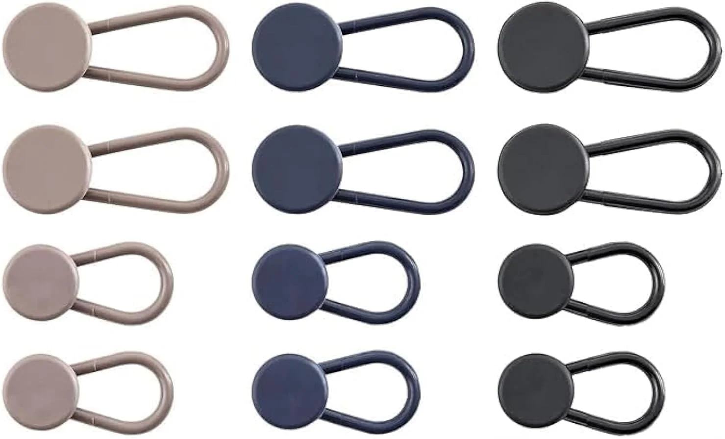 افزایش دهنده دکمه کمر شلوار ChicAbode، بسته 12 عددی، افزایش دهنده دکمه برای شلوار جین، شلوار مردانه و زنانه، افزایش دهنده کمر شلوار، انعطاف پذیری خوب، بدون تغییر شکل، برای مردان و زنان، 3 رنگ افزایش دهنده دکمه کمر شلوار ChicAbode، بسته 12 عددی، افزایش دهنده دکمه برای شلوار جین، شلوار مردانه و زنانه، افزایش دهنده کمر شلوار، انعطاف پذیری خوب، بدون تغییر شکل، برای مردان و زنان، 3 رنگ