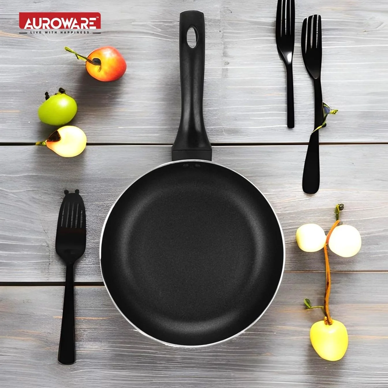 ست 7 پارچه ظروف پخت و پز نچسب Auroware قرمز، آلومینیوم فشرده، قابل شستشو در ماشین ظرفشویی، کف القایی، تابه، قابلمه و شیرجوش با درب و ابزار آشپزخانه ست 7 پارچه ظروف پخت و پز نچسب Auroware قرمز، آلومینیوم فشرده، قابل شستشو در ماشین ظرفشویی، کف القایی، تابه، قابلمه و شیرجوش با درب و ابزار آشپزخانه
