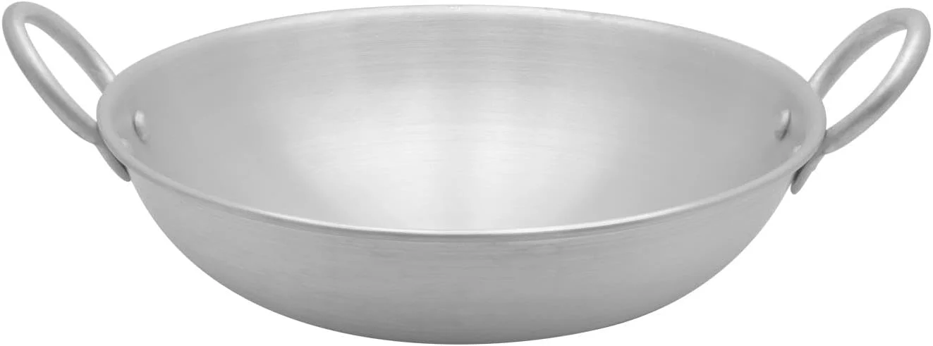 ست 5 تکه قابلمه کادای هندی راج، مدل Rk0016، نقره ای، آلومینیوم ست 5 تکه قابلمه کادای هندی راج، مدل Rk0016، نقره ای، آلومینیوم