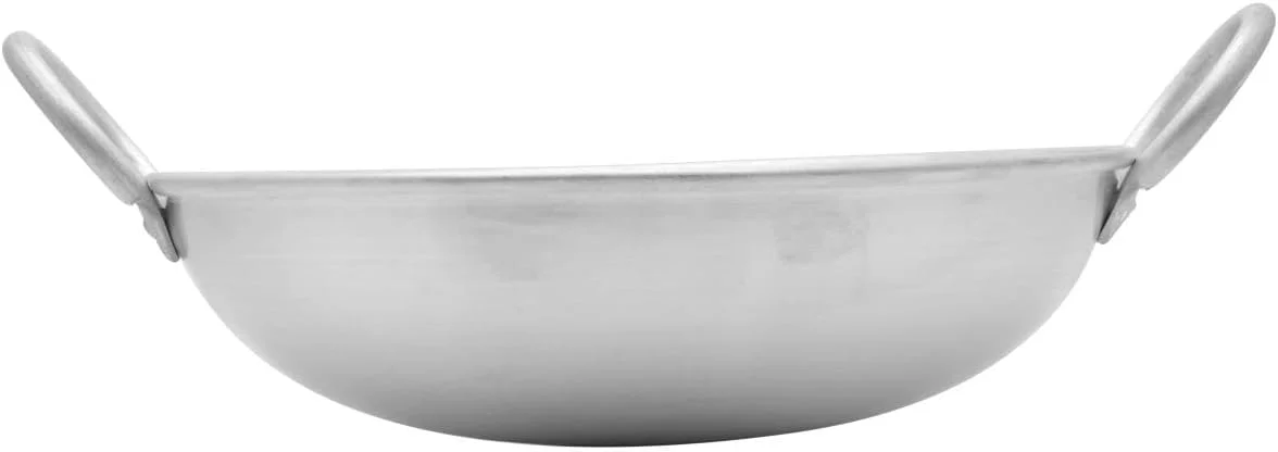 ست 5 تکه ظرف کادای هندی راج کوکینگ، مدل RK0016، نقره ای، آلومینیوم ست 5 تکه ظرف کادای هندی راج کوکینگ، مدل RK0016، نقره ای، آلومینیوم