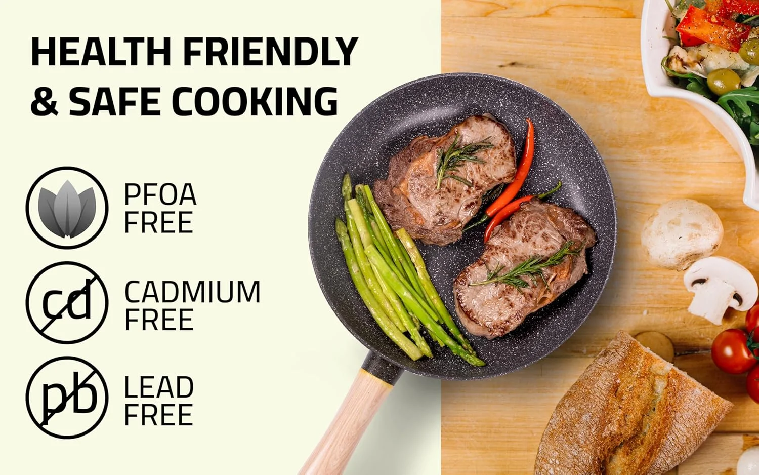 ست 10 پارچه ظروف پخت و پز آلومینیومی نچسب BEITLY® طراحی شده توسط لوکا ترازی، قابلمه با درب 20/24 سانتی متر، تابه 22/26 سانتی متر، قابلمه کم عمق با درب 28 سانتی متر، سس پز با درب 16 سانتی متر، مناسب برای انواع اجاق گاز ست 10 پارچه ظروف پخت و پز آلومینیومی نچسب BEITLY® طراحی شده توسط لوکا ترازی، قابلمه با درب 20/24 سانتی متر، تابه 22/26 سانتی متر، قابلمه کم عمق با درب 28 سانتی متر، سس پز با درب 16 سانتی متر، مناسب برای انواع اجاق گاز