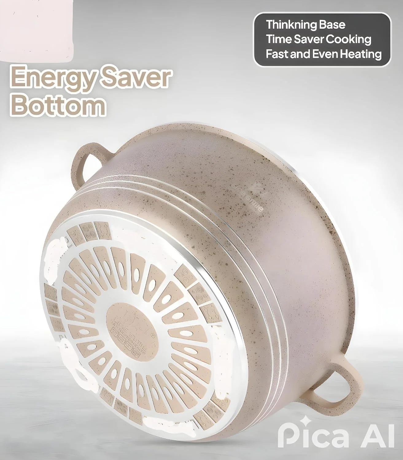 ست ظروف پخت و پز 10 پارچه نچسب پریمیوم - قابلمه و تابه های آلومینیومی دایکاست با درب شیشه ای، مقاوم در برابر خراش، قابل شستشو در ماشین ظرفشویی، سازگار با اجاق القایی، فاقد PFOA، سایزهای 18-26 سانتی متر ست ظروف پخت و پز 10 پارچه نچسب پریمیوم - قابلمه و تابه های آلومینیومی دایکاست با درب شیشه ای، مقاوم در برابر خراش، قابل شستشو در ماشین ظرفشویی، سازگار با اجاق القایی، فاقد PFOA، سایزهای 18-26 سانتی متر