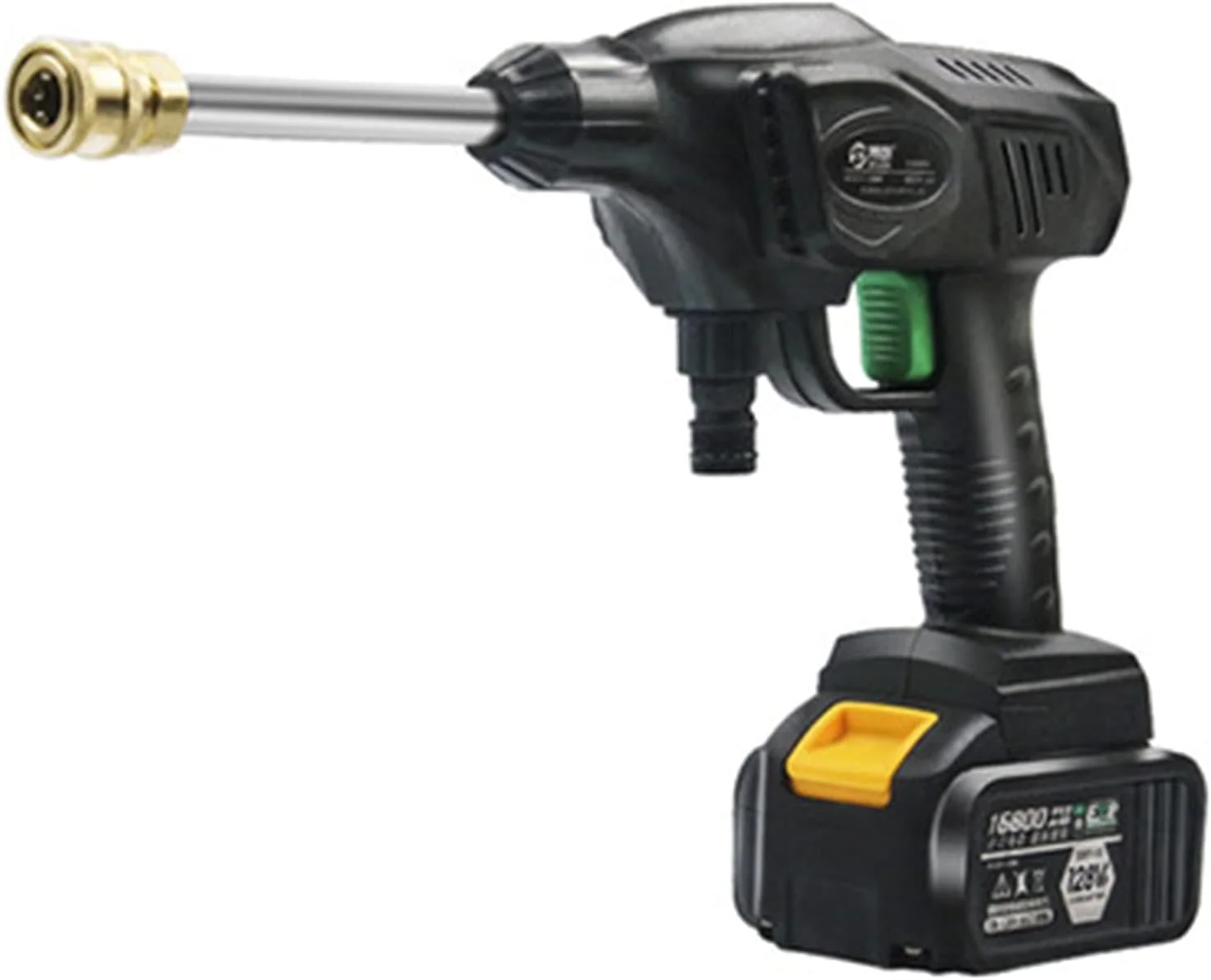 کارواش جت برای ماشین، شستشوی پاسیو، نازل لنس، کارواش بدون سیم، نازل توربو، کارواش های فشار قوی برقی، قدرت بالا، باتری لیتیومی، کارواش قابل حمل، پمپ آب 30 بار 320 وات، 128 ولت 1 باتری، 128 ولت 2 باتری