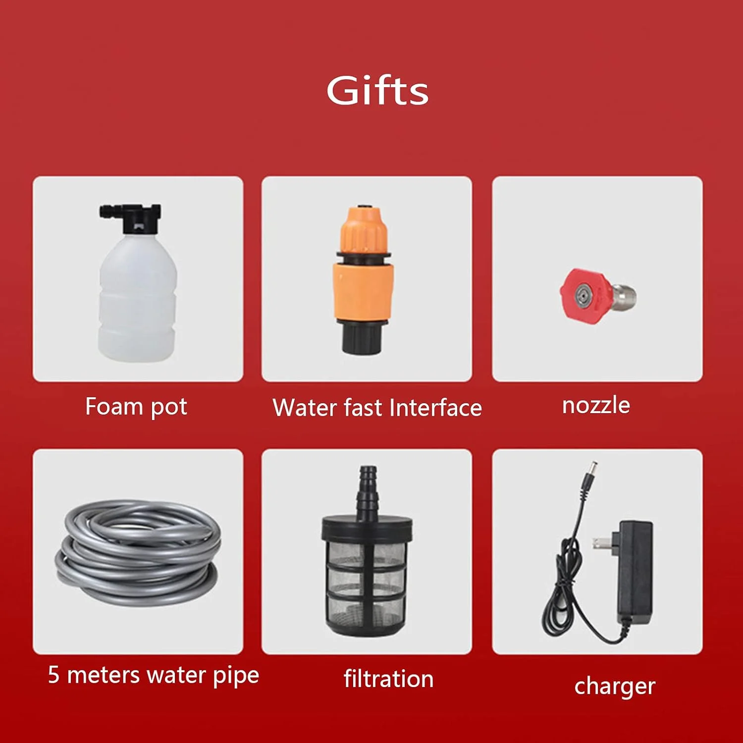 کارواش جت برای ماشین، شستشوی پاسیو، نازل لنس، کارواش بدون سیم، نازل توربو، کارواش های فشار قوی برقی، قدرت بالا، باتری لیتیومی، کارواش قابل حمل، پمپ آب 30 بار 320 وات، 128 ولت 1 باتری، 128 ولت 2 باتری