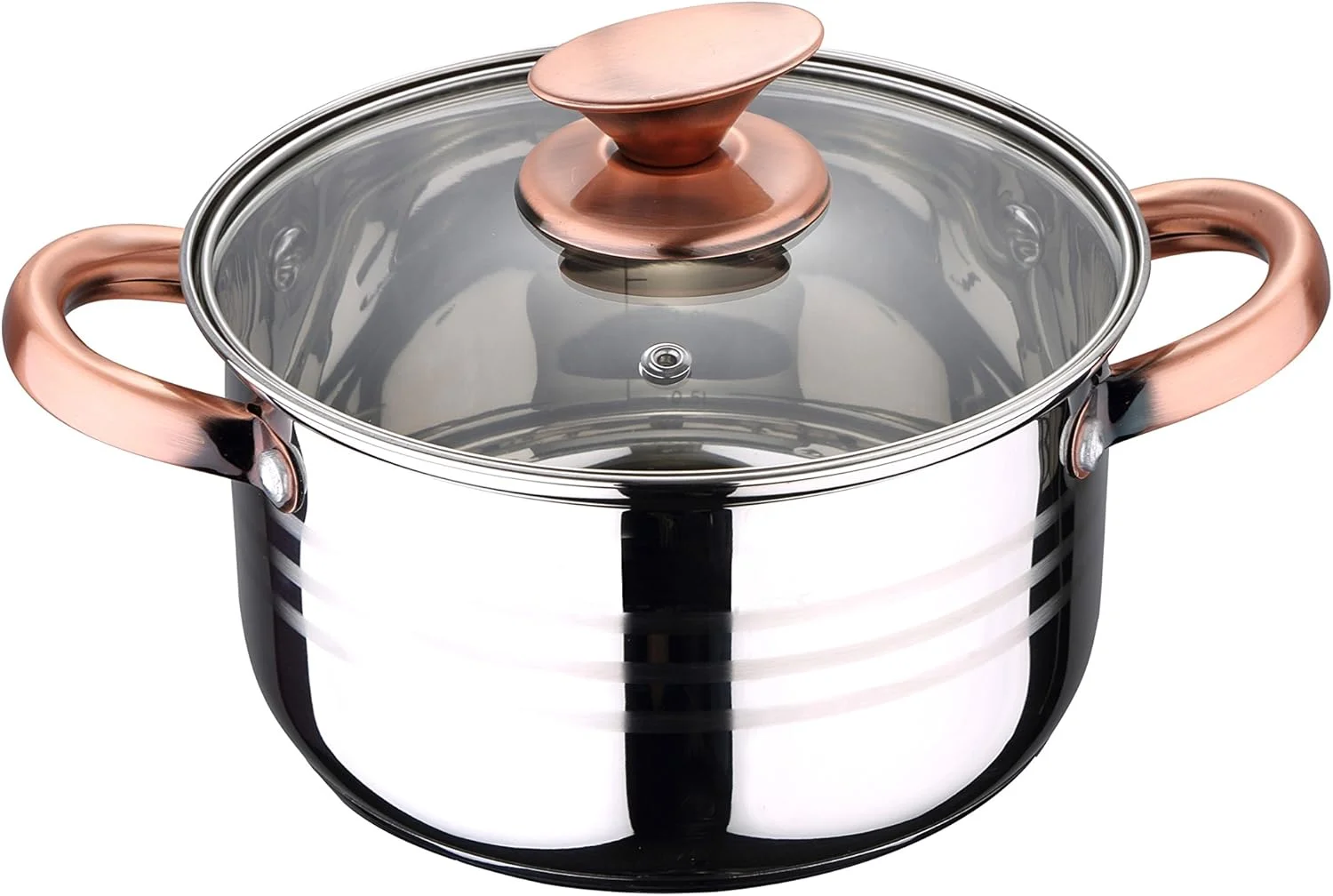 ست 8 پارچه ظروف پخت و پز استیل سان ایگناسیو مدل ALTEA با کف القایی، ست قابلمه، SG8021 ست 8 پارچه ظروف پخت و پز استیل سان ایگناسیو مدل ALTEA با کف القایی، ست قابلمه، SG8021