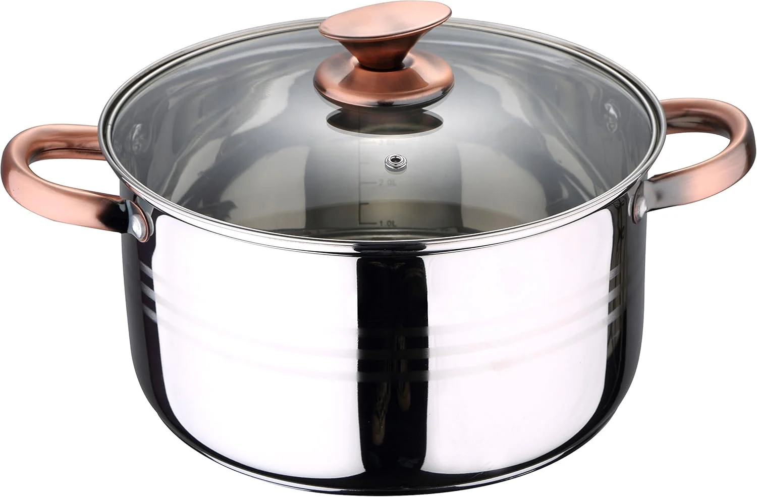 ست 8 پارچه ظروف پخت و پز استیل سان ایگناسیو مدل ALTEA با کف القایی، ست قابلمه، SG8021 ست 8 پارچه ظروف پخت و پز استیل سان ایگناسیو مدل ALTEA با کف القایی، ست قابلمه، SG8021