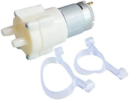 DollaTek 2PCS DC 12V 365 موتور پمپ پخش کننده پمپ گریز از مرکز جریان بزرگ پمپ آب مغناطیسی