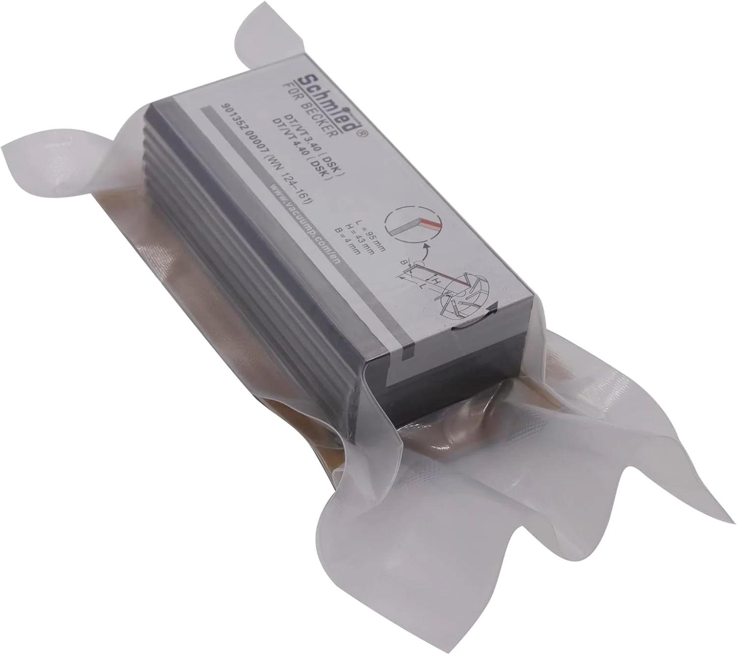 پره کربنی 7 عددی BestParts WN124-161 90135200007 برای پمپ بکر DT 3.40, T 3.40, VT 3.40, DT 4.40, T 4.40, VT 4.40, T3.41DSK ابعاد 95-43-4 میلی متر