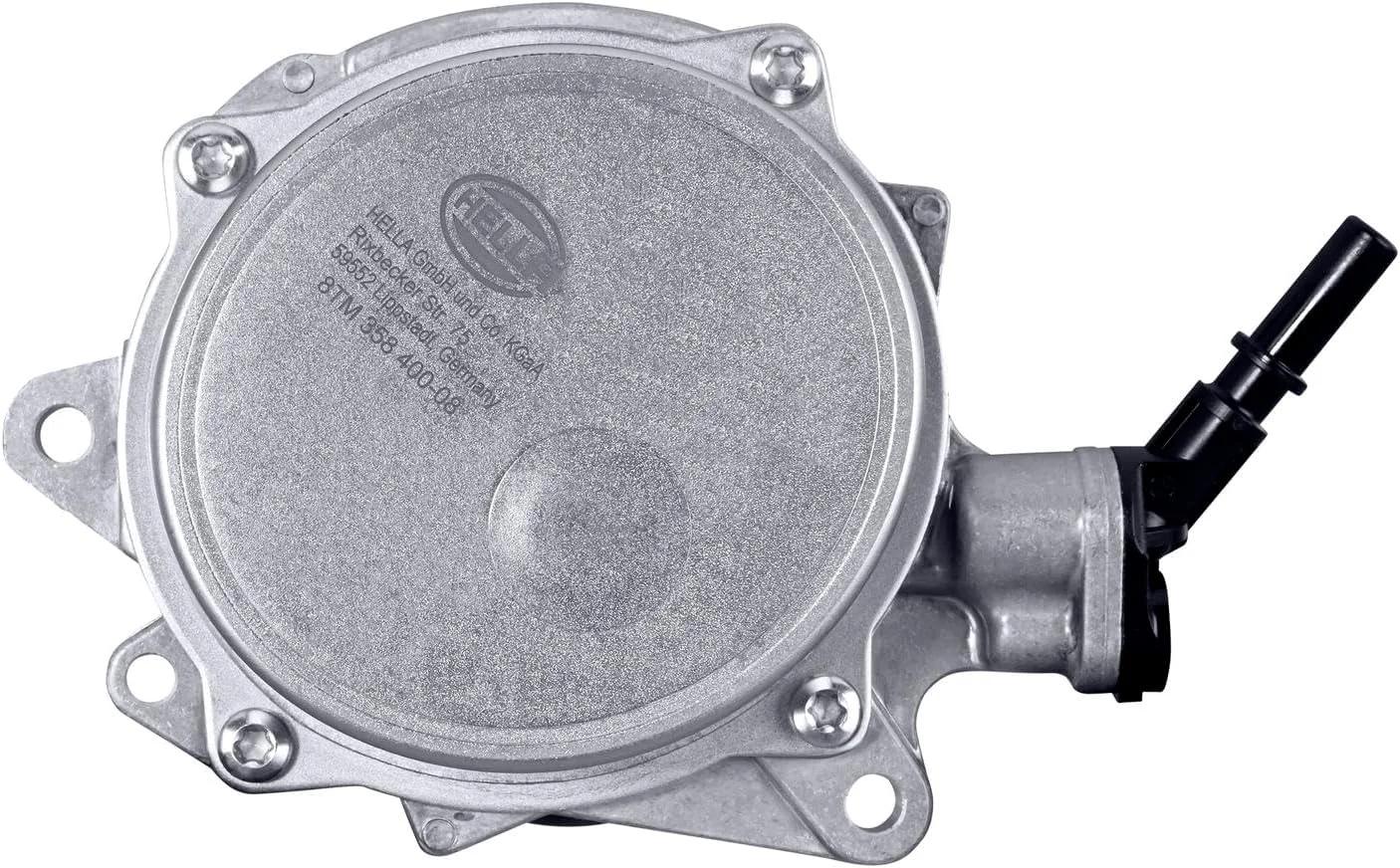 پمپ وکیوم HELLA 8TM 358 400-081، سیستم ترمز، پمپ پره ای، مکانیکی - تعداد اتصالات: 1 - همراه با مهر و موم