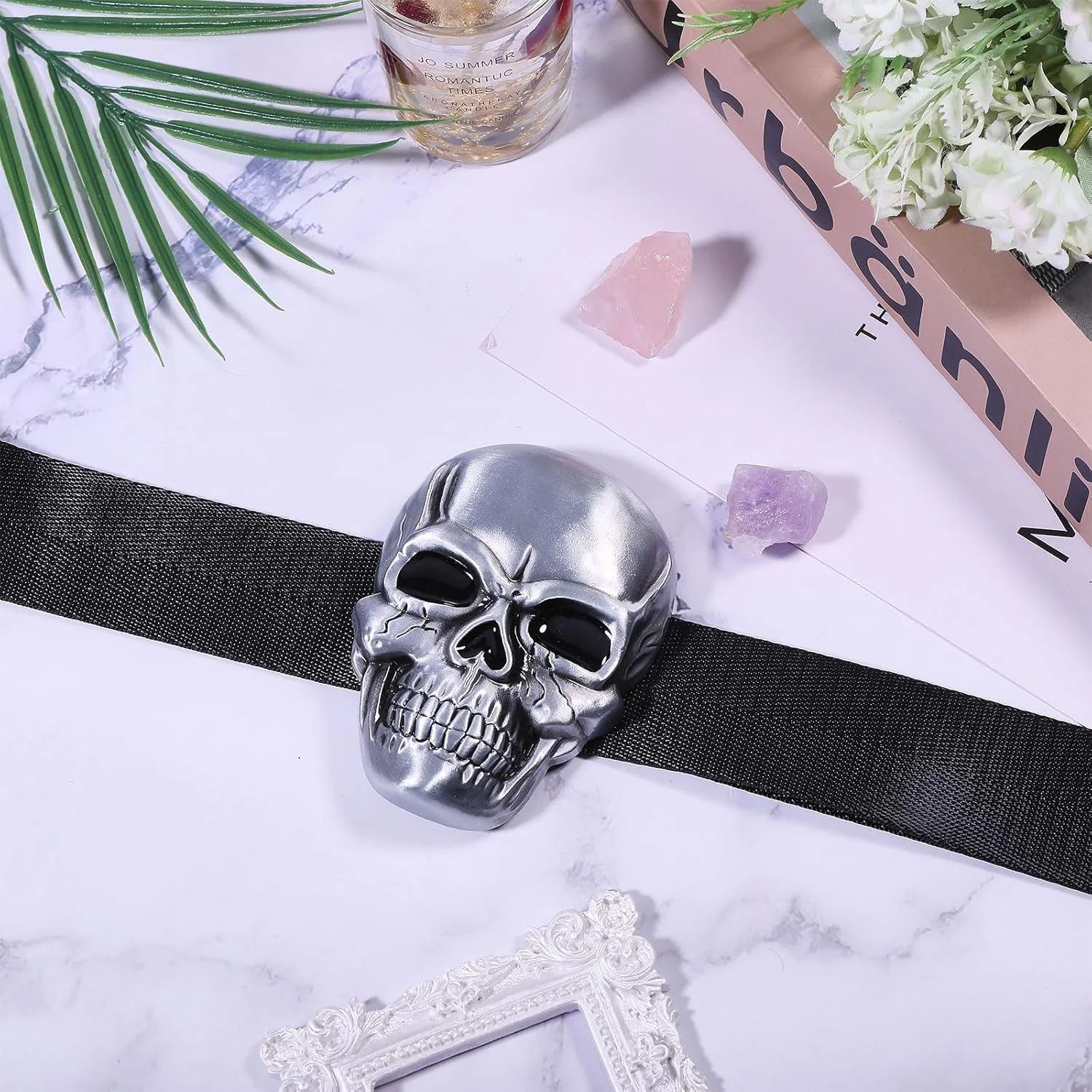 CHGCRAFT Skull Head Belt Buckle Alloy Skull Head Belt Buckle Adjuster Triangle Belt Buckles Cowboy Belt Buckle Skull Shape Belt Buckle for Belt Decoration CHGCRAFT Skull Head Belt Buckle Alloy Skull Head Belt Buckle Adjuster Triangle Belt Buckles Cowboy Belt Buckle Skull Shape Belt Buckle for Belt Decoration