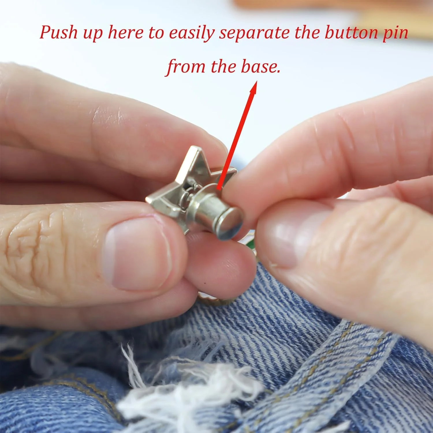 گیره دکمه شلوار جین Chanseen، مجموعه 10 عددی، برای تنگ کردن کمر شلوار، دامن و لباسهای گشاد، گیرههای فوری برای تنظیم سایز بانوان (بدون نیاز به دوخت یا ابزار، 5 مدل) گیره دکمه شلوار جین Chanseen، مجموعه 10 عددی، برای تنگ کردن کمر شلوار، دامن و لباسهای گشاد، گیرههای فوری برای تنظیم سایز بانوان (بدون نیاز به دوخت یا ابزار، 5 مدل)