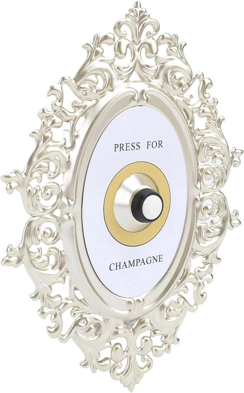 دکمه شامپاین، دکمه فشاری به سبک رترو برای شامپاین، زنگ فلزی تزئینی فرانسوی با جنس آهن برای خانه، هتل، به سادگی دکمه شامپاین را فشار دهید تا تجمل را ارتقا دهید