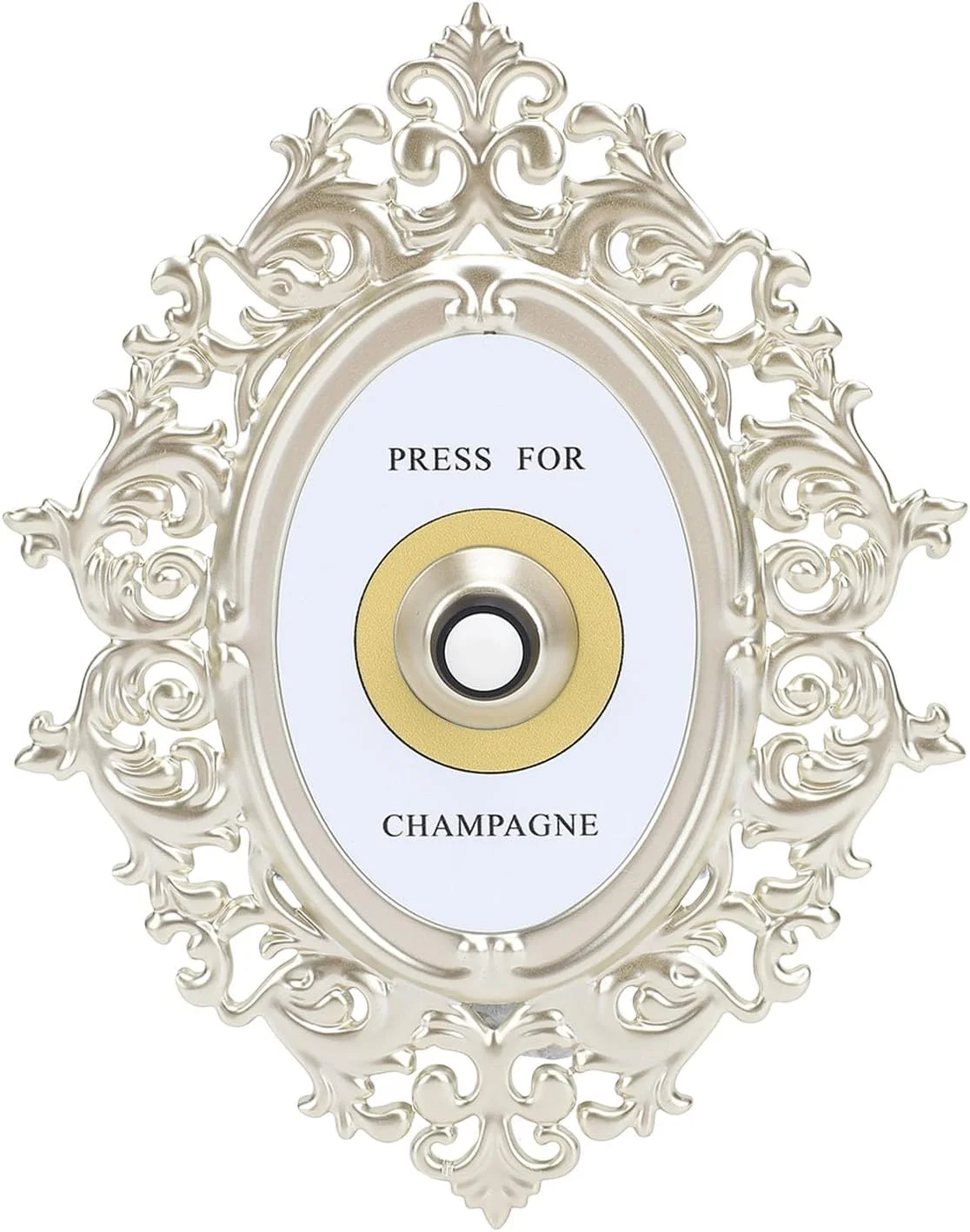دکمه شامپاین، دکمه فشاری به سبک رترو برای شامپاین، زنگ فلزی تزئینی فرانسوی با جنس آهن برای خانه، هتل، به سادگی دکمه شامپاین را فشار دهید تا تجمل را ارتقا دهید