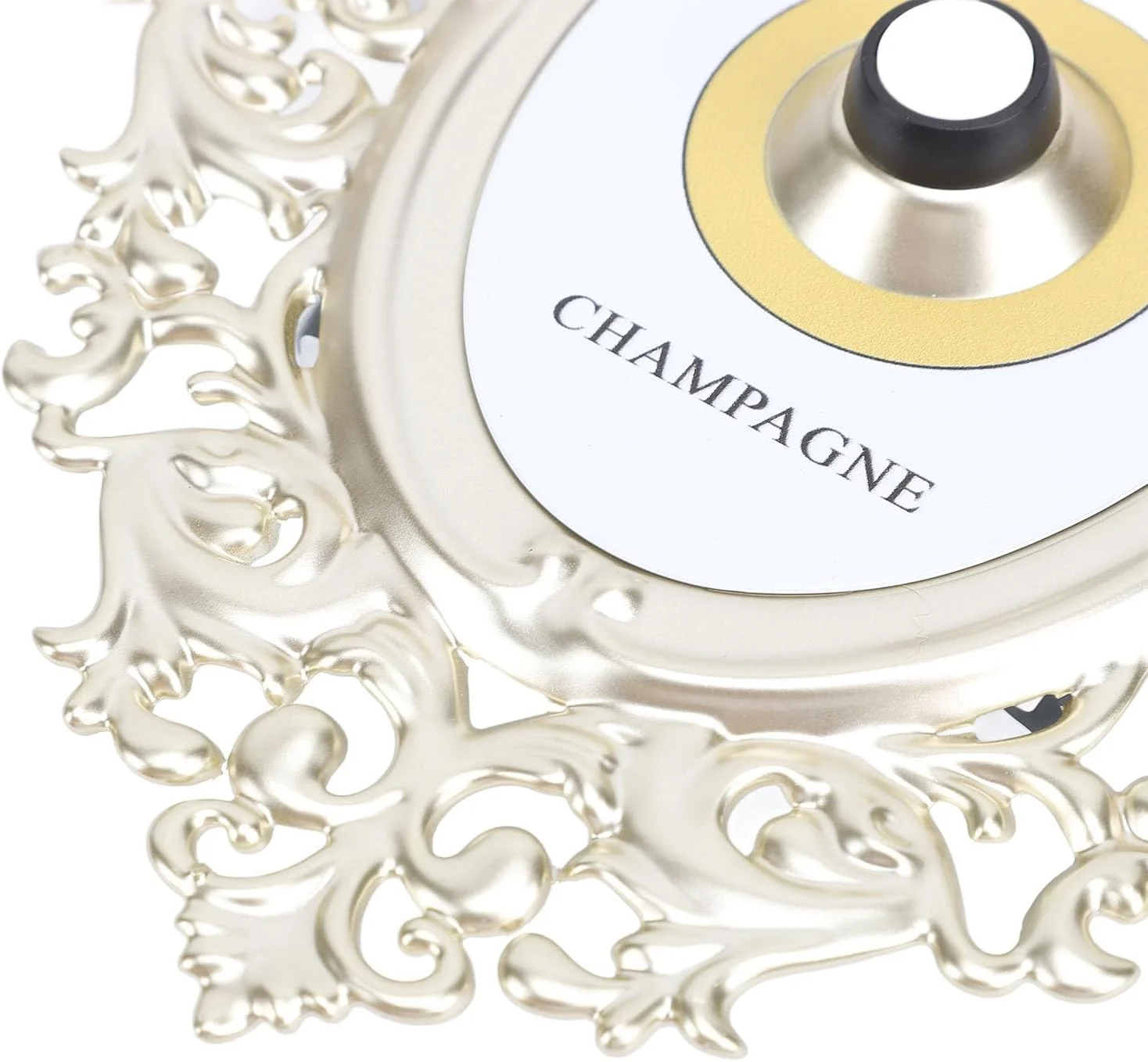 دکمه شامپاین، دکمه فشاری به سبک رترو برای شامپاین، زنگ فلزی تزئینی فرانسوی با جنس آهن برای خانه، هتل، به سادگی دکمه شامپاین را فشار دهید تا تجمل را ارتقا دهید