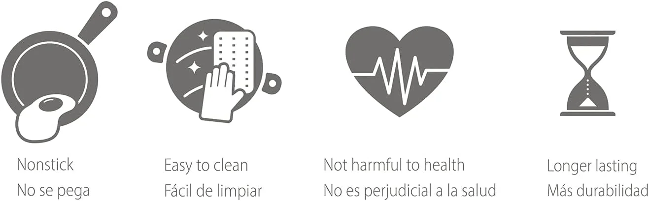 Tramontina Sicilia 9 Pieces Hazelnut Aluminum Cookware Set with Interior and Exterior Starflon Excellent PFOA Free Nonstick Coating Tramontina Sicilia 9 Pieces Hazelnut Aluminum Cookware Set with Interior and Exterior Starflon Excellent PFOA Free Nonstick Coating