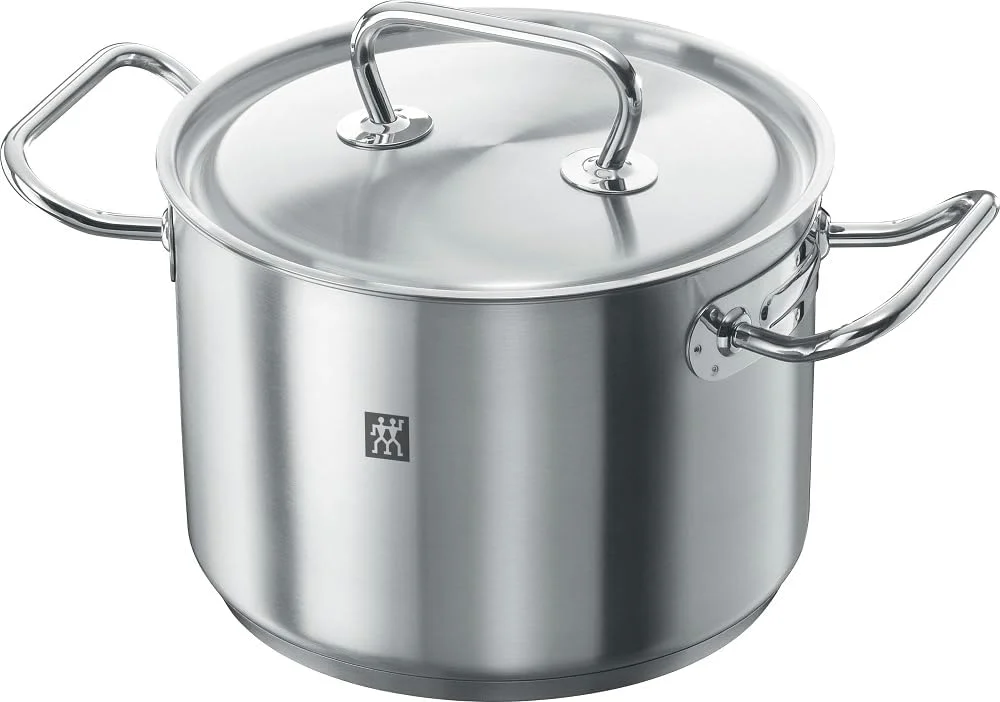 ست ظروف پخت و پز 5 تکه Zwilling Twin Classic. پایه 3 لایه. بدنه استیل ضد زنگ 18/10 مقاوم در برابر خراش. قابل استفاده در فر. قابل شستشو در ماشین ظرفشویی. شامل: 3 قابلمه، 2 تابه، تابه مخصوص تفت دادن. ست ظروف پخت و پز 5 تکه Zwilling Twin Classic. پایه 3 لایه. بدنه استیل ضد زنگ 18/10 مقاوم در برابر خراش. قابل استفاده در فر. قابل شستشو در ماشین ظرفشویی. شامل: 3 قابلمه، 2 تابه، تابه مخصوص تفت دادن.