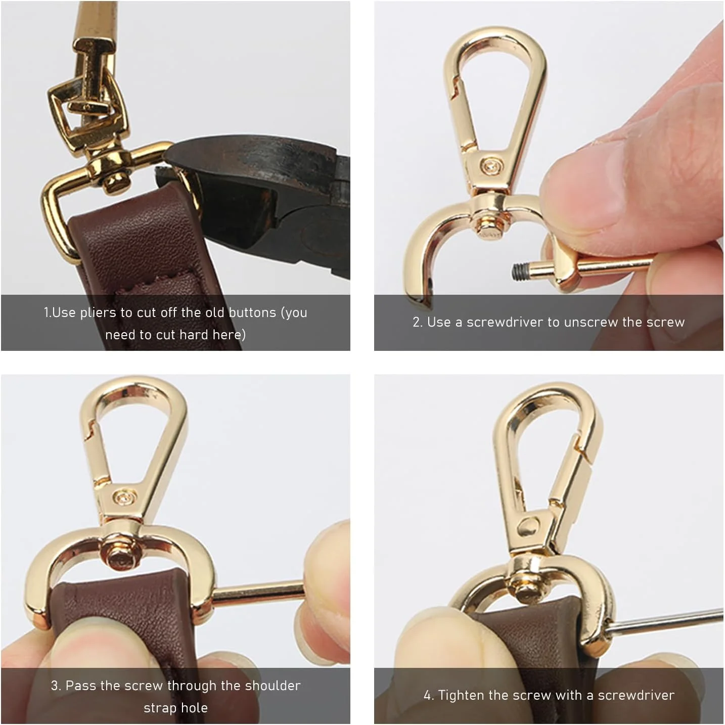2 عدد کارابین گرد، 2 عدد سگک فلزی برای کیف، کارابین حلقه ای، گیره حلقه ای فنری، حلقه های جاکلیدی، قلاب کارابین، لوازم جانبی کوله پشتی 2 عدد کارابین گرد، 2 عدد سگک فلزی برای کیف، کارابین حلقه ای، گیره حلقه ای فنری، حلقه های جاکلیدی، قلاب کارابین، لوازم جانبی کوله پشتی