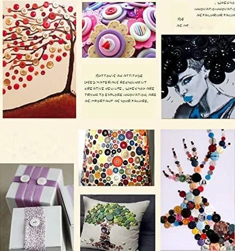 100 عدد دکمه رزینی 2 و 4 سوراخ گرد برای خیاطی، صنایع دستی DIY، نقاشی دکمه دستی کودکان، تزئینات دست ساز DIY (صورتی) 100 عدد دکمه رزینی 2 و 4 سوراخ گرد برای خیاطی، صنایع دستی DIY، نقاشی دکمه دستی کودکان، تزئینات دست ساز DIY (صورتی)