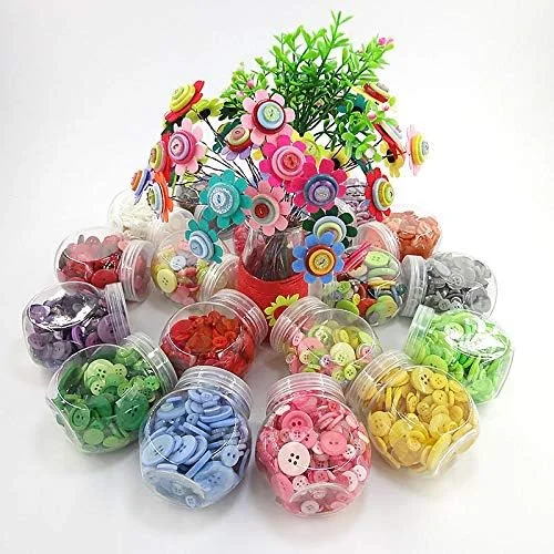 100 عدد دکمه رزینی 2 و 4 سوراخ گرد برای خیاطی، صنایع دستی DIY، نقاشی دکمه دستی کودکان، تزئینات دست ساز DIY (صورتی) 100 عدد دکمه رزینی 2 و 4 سوراخ گرد برای خیاطی، صنایع دستی DIY، نقاشی دکمه دستی کودکان، تزئینات دست ساز DIY (صورتی)