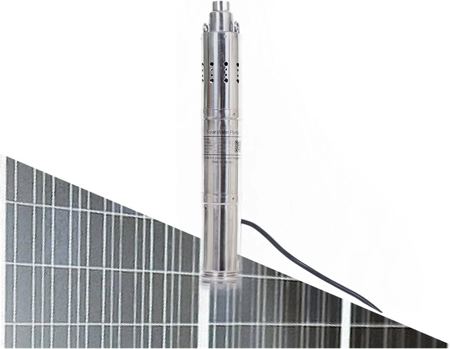 پمپ آب خورشیدی FBITE، پمپ آب خورشیدی 3 اینچی / سیستم پمپ خورشیدی، پمپ آب شناور چاه عمیق با ارتفاع 70 متر، موتور قدرتمند