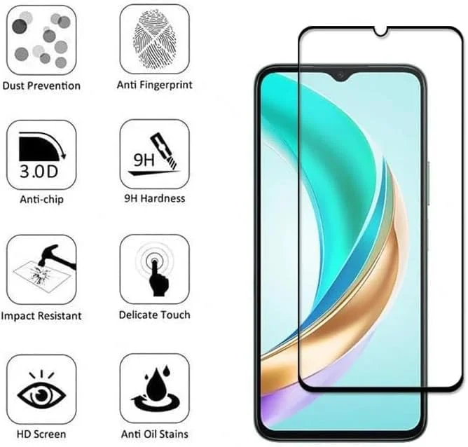 محافظ صفحه نمایش شیشه ای تمپرد زوبی تک Honor X6b، بسته 1 عددی، سختی 9H، ضد اثر انگشت، مقاوم در برابر خراش، ضد خرد شدن، برای Honor X6b محافظ صفحه نمایش شیشه ای تمپرد زوبی تک Honor X6b، بسته 1 عددی، سختی 9H، ضد اثر انگشت، مقاوم در برابر خراش، ضد خرد شدن، برای Honor X6b