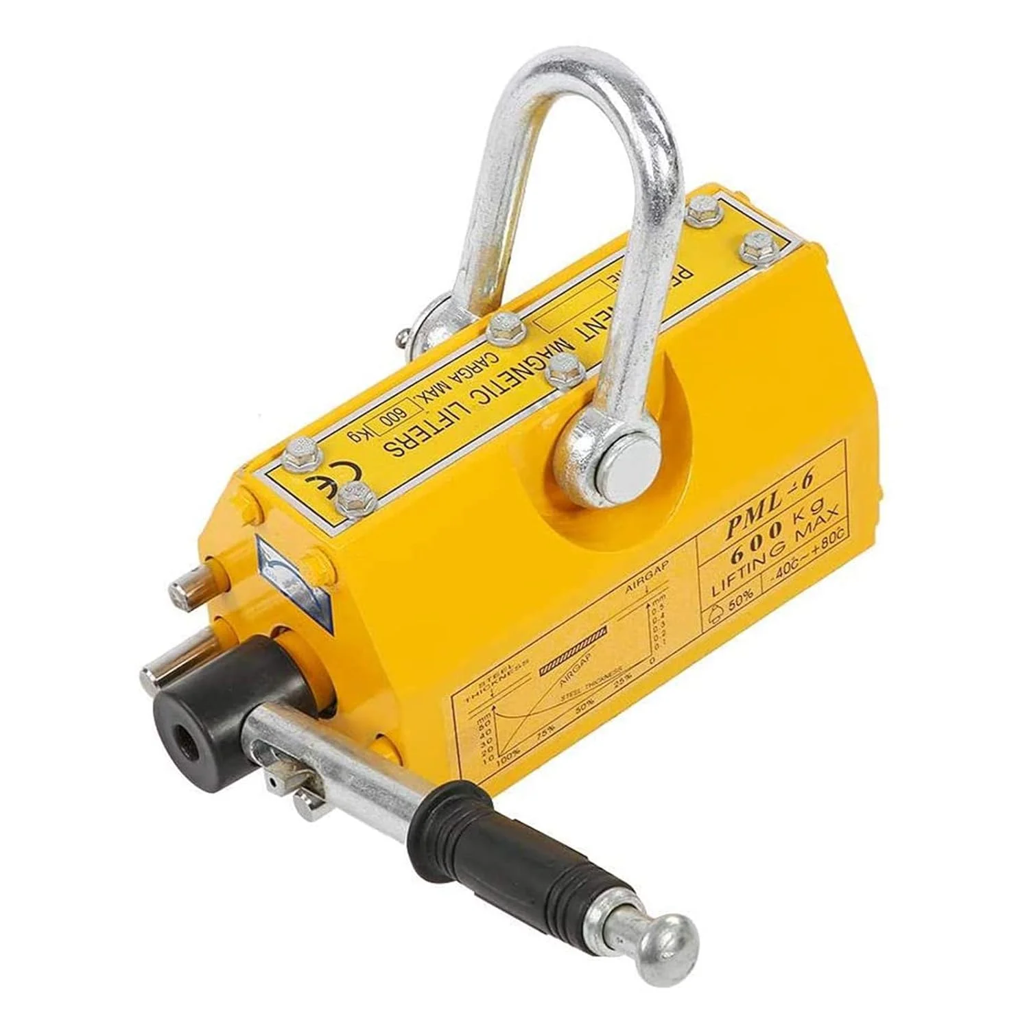 آهنربای بالابر جرثقیل سنگین و قوی FBITE با ظرفیت 600 کیلوگرم، بالابر مغناطیسی دائمی صنعتی، بالابر مواد فلزی مغناطیسی فولادی، بالابر مغناطیسی آهنربای بالابر جرثقیل سنگین و قوی FBITE با ظرفیت 600 کیلوگرم، بالابر مغناطیسی دائمی صنعتی، بالابر مواد فلزی مغناطیسی فولادی، بالابر مغناطیسی