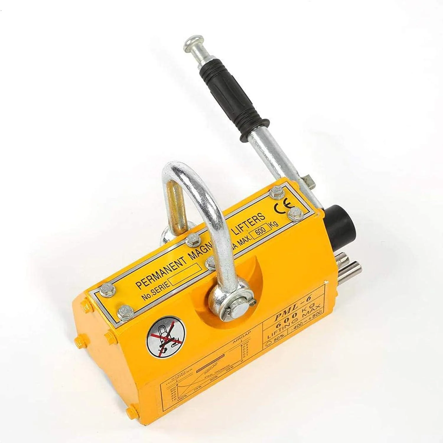 آهنربای بالابر جرثقیل سنگین و قوی FBITE با ظرفیت 600 کیلوگرم، بالابر مغناطیسی دائمی صنعتی، بالابر مواد فلزی مغناطیسی فولادی، بالابر مغناطیسی آهنربای بالابر جرثقیل سنگین و قوی FBITE با ظرفیت 600 کیلوگرم، بالابر مغناطیسی دائمی صنعتی، بالابر مواد فلزی مغناطیسی فولادی، بالابر مغناطیسی