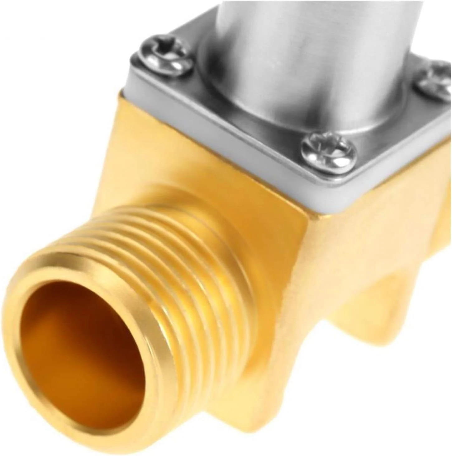 FBITE لوازم جانبی تجهیزات کوچک شیر برقی پالس جریان آب DC4.5V 1/2 اینچ شیر الکترومغناطیسی برنجی برای پاک کننده القایی آبیاری باغ FBITE لوازم جانبی تجهیزات کوچک شیر برقی پالس جریان آب DC4.5V 1/2 اینچ شیر الکترومغناطیسی برنجی برای پاک کننده القایی آبیاری باغ