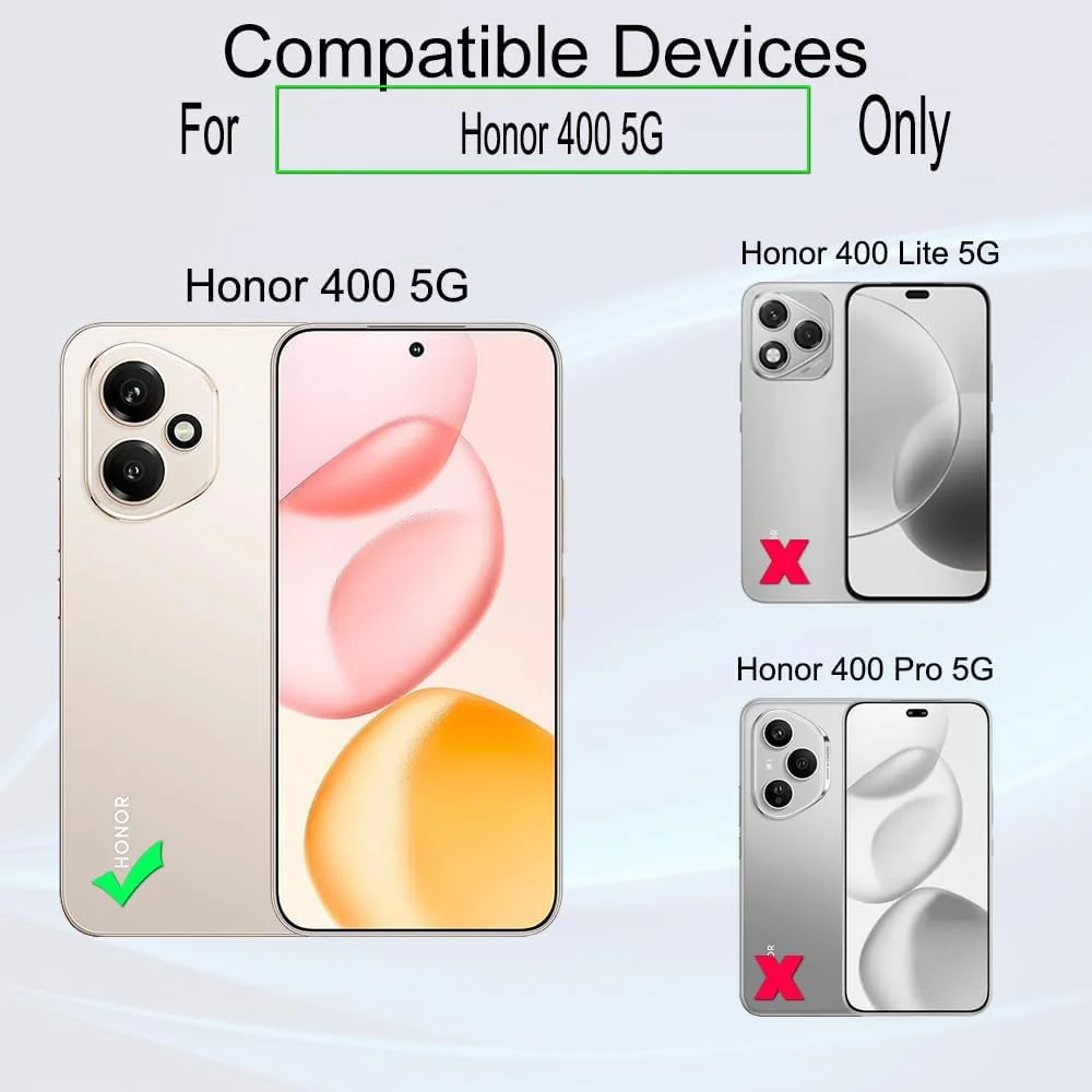 محافظ صفحه نمایش شیشه ای Ibywind برای گوشی Honor 400 5G، بسته 2 عددی، شیشه حرارت دیده با سختی 9H به همراه محافظ لنز دوربین، نصب آسان، بدون حباب، باز کردن قفل با اثر انگشت، ضد خرد شدن، ضد خش محافظ صفحه نمایش شیشه ای Ibywind برای گوشی Honor 400 5G، بسته 2 عددی، شیشه حرارت دیده با سختی 9H به همراه محافظ لنز دوربین، نصب آسان، بدون حباب، باز کردن قفل با اثر انگشت، ضد خرد شدن، ضد خش