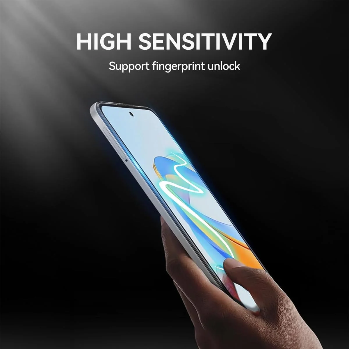 محافظ صفحه نمایش شیشه ای حرارت دیده [بسته 3 عددی] T Tersely برای گوشی Honor X7b 5G، سازگار با قاب، فوق العاده شفاف، ضد خرد شدن، فیلم ضد خش برای محافظت بیشتر