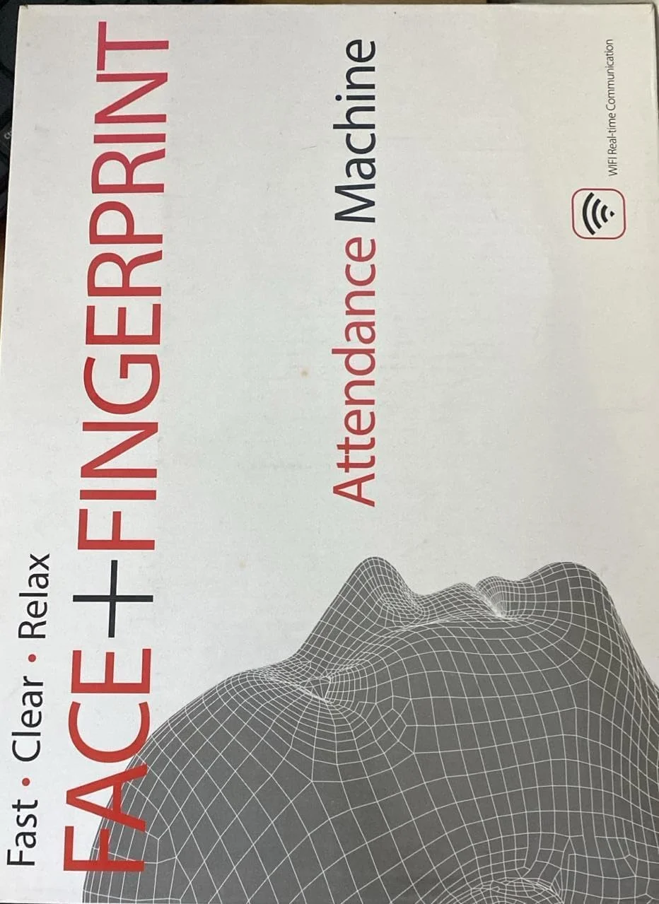 سیستم حضور و غیاب تشخیص چهره و اثر انگشت