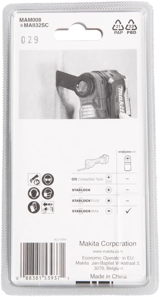 تیغه برش درزگیر ماکیتا مدل B-66472 Starlock Max Joint Cutter MAM008