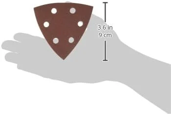 کاغذ سنباده 94 میلی متری 180 گریت ماکیتا مدل B-21602، مناسب چوب/فلز، 10 عدد