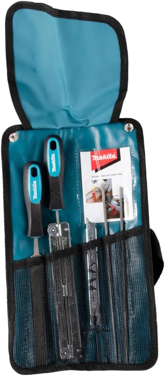 مجموعه سوهان زنجیر اره موتوری ماکیتا مدل D-72154 به همراه کیف رولی، 4 میلی متر