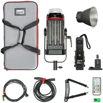 نور ال ای دی Aputure LS C300D با توان 350 وات، کنترل از راه دور 2.4G و صفحه V-Mount با نویز کم نور ال ای دی Aputure LS C300D با توان 350 وات، کنترل از راه دور 2.4G و صفحه V-Mount با نویز کم
