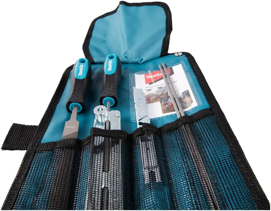 مجموعه سوهان زنجیر اره موتوری ماکیتا مدل D-72154 به همراه کیف رولی، 4 میلی متر