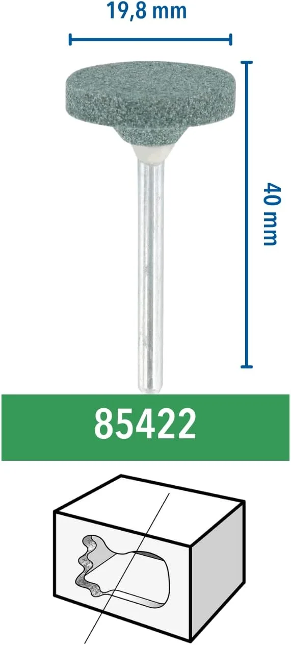 سنگ سنباده کاربید سیلیکون درمل، 2615542232