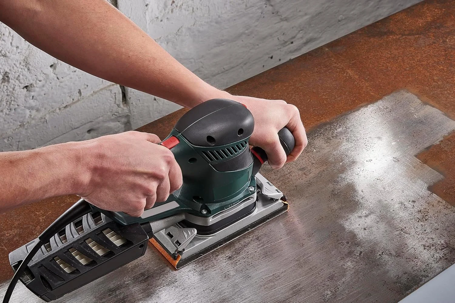 ولف کرافت 1971000، 5 عدد سنباده کروندوم، زبری 40