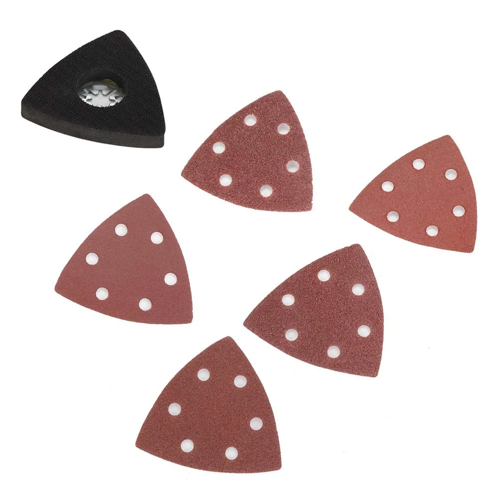 مجموعه سنباده 101 عددی GPPX، شامل ورق های سنباده برای ابزار چندکاره نوسانی بوش و فاین، پد برش