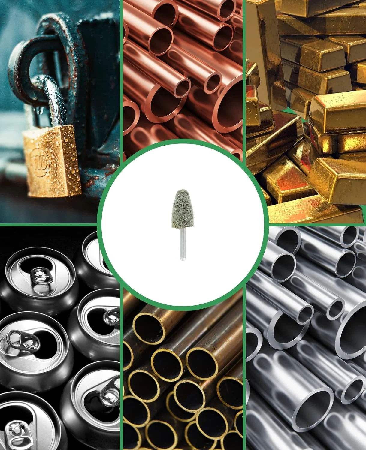 سنباده سر دریمل مدل 516، پرداخت کننده و تیز کننده، سبز، 0.5 اینچ، 2615051632 سنباده سر دریمل مدل 516، پرداخت کننده و تیز کننده، سبز، 0.5 اینچ، 2615051632