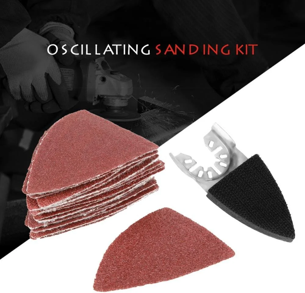 مجموعه سنباده لرزان 82 عددی GPPX، پد سنباده ابزار چندکاره سازگار با بوش، استنلی، مولتی مستر، ماکیتا، درمل مجموعه سنباده لرزان 82 عددی GPPX، پد سنباده ابزار چندکاره سازگار با بوش، استنلی، مولتی مستر، ماکیتا، درمل