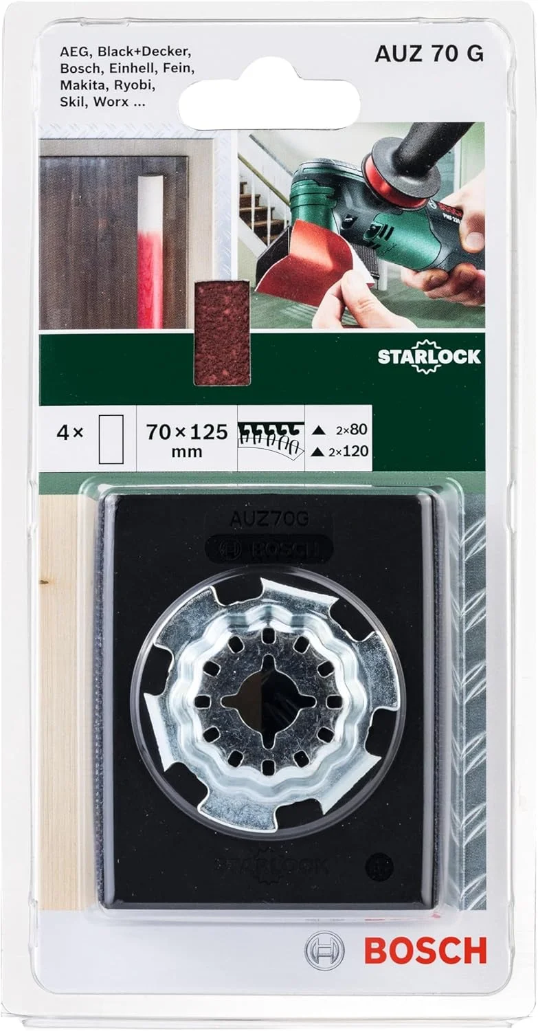 صفحه سنباده چند منظوره بوش مدل AUZ 70 G - کاغذ سنباده