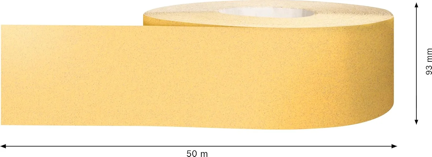 رول سمباده بوش EXPERT C470 (مناسب رنگ روی چوب، چوب سخت، 93 میلی متر x 50 متر، درجه زبری 120، لوازم جانبی حرفه ای برای سنباده زنی دستی) رول سمباده بوش EXPERT C470 (مناسب رنگ روی چوب، چوب سخت، 93 میلی متر x 50 متر، درجه زبری 120، لوازم جانبی حرفه ای برای سنباده زنی دستی)