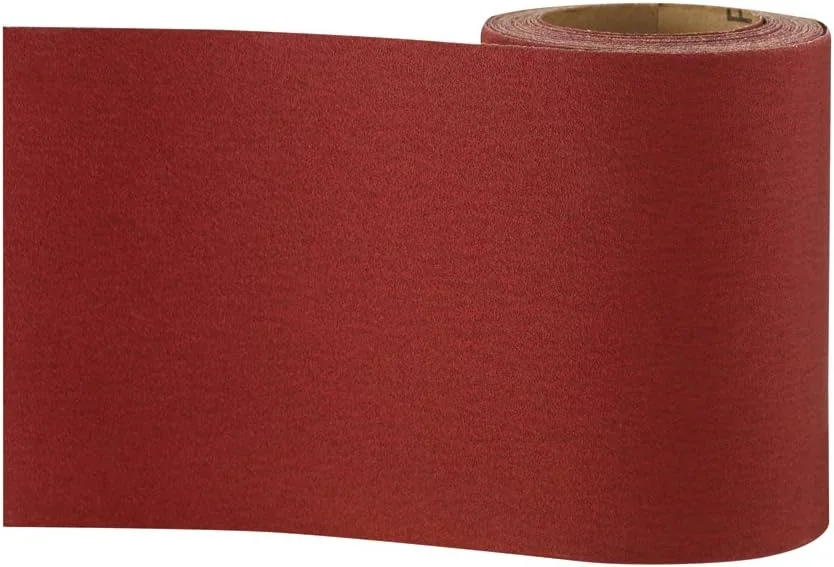 رول سنباده بوش مناسب چوب و رنگ، 115 میلی متر، 5 متر، دانه بندی 180