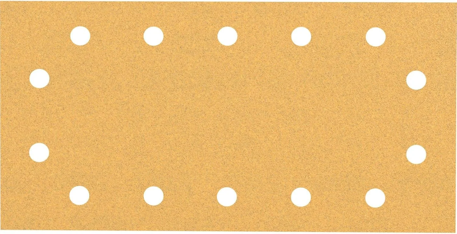 کاغذ سنباده 50 عددی بوش پروفشنال Expert C470 (مناسب چوب سخت، رنگ روی چوب، 115x230 میلی متر، زبری 100، لوازم جانبی سنباده لرزان)