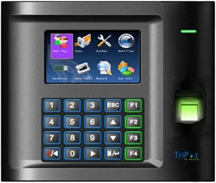 دستگاه حضور و غیاب اثر انگشتی ZKTeco US10-C با صفحه نمایش رنگی 3 اینچی TFT، ظرفیت 5000 اثر انگشت، قابلیت انتخاب بارکد، کارت مغناطیسی، مجاورتی یا اثر انگشت در یک دستگاه | US10-C