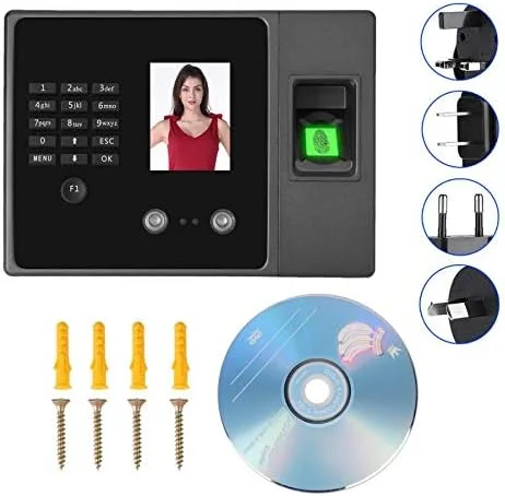 دستگاه تشخیص اثر انگشت صفحه نمایش 2.8 اینچی TFT HD ضد آب TCP تشخیص چهره اثر انگشت دستگاه حضور و غیاب رمز عبور